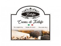 Etichette adesive per tartufo in bobina (mm.75x65) (cod.1T)